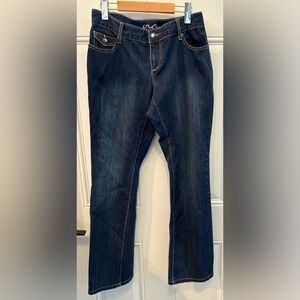 Women's INC Curvy Bootcut Blue Jeans